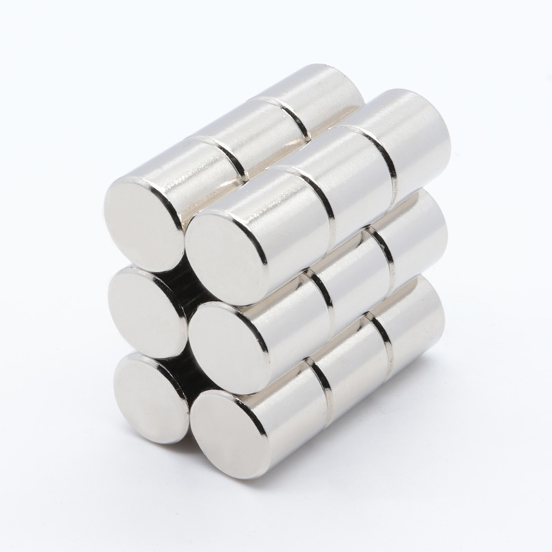15x15 mm Yuvarlak Güçlü Neodyum Mıknatıs (Çap 15mm Kalınlık 15mm)