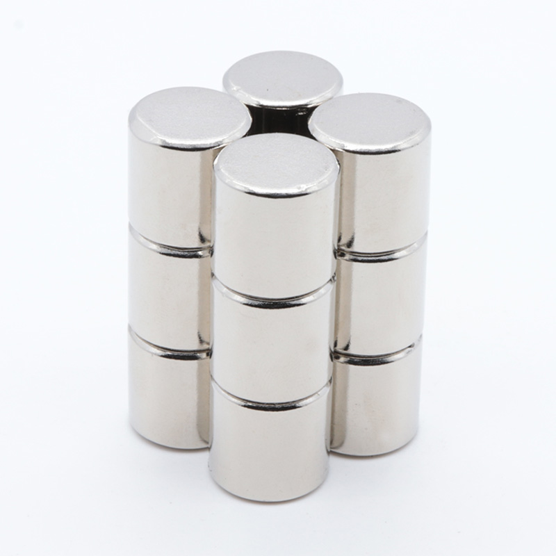 15x15 mm Yuvarlak Güçlü Neodyum Mıknatıs (Çap 15mm Kalınlık 15mm)