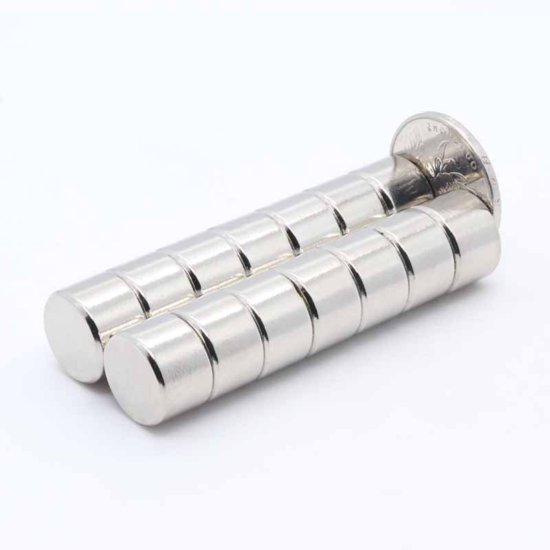 15x10 mm Yuvarlak Güçlü Neodyum Mıknatıs (Çap 15mm Kalınlık 10mm)